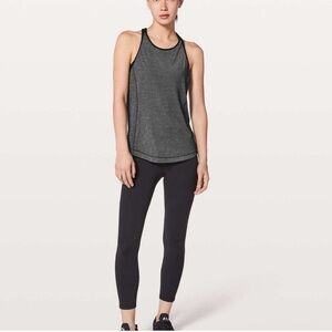 lululemon athletica Black Tank Top